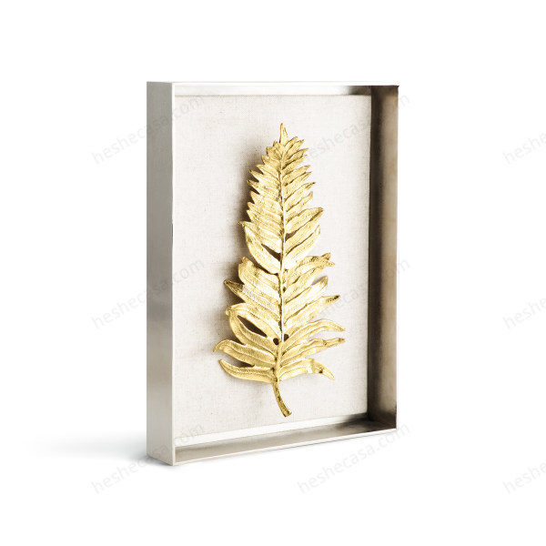 Fern Fabric Shadow Box装饰画