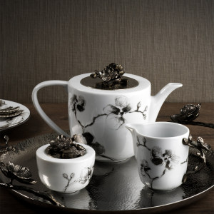 Black Orchid Porcelain 茶具套装