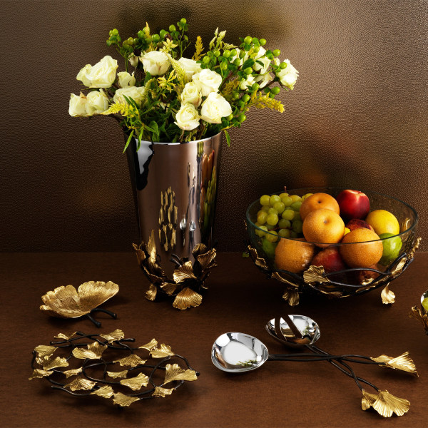 Golden Ginkgo Trivet 盘子