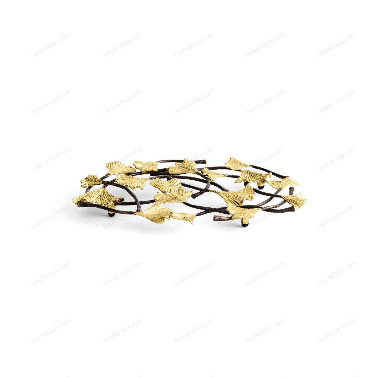 Golden Ginkgo Trivet 盘子