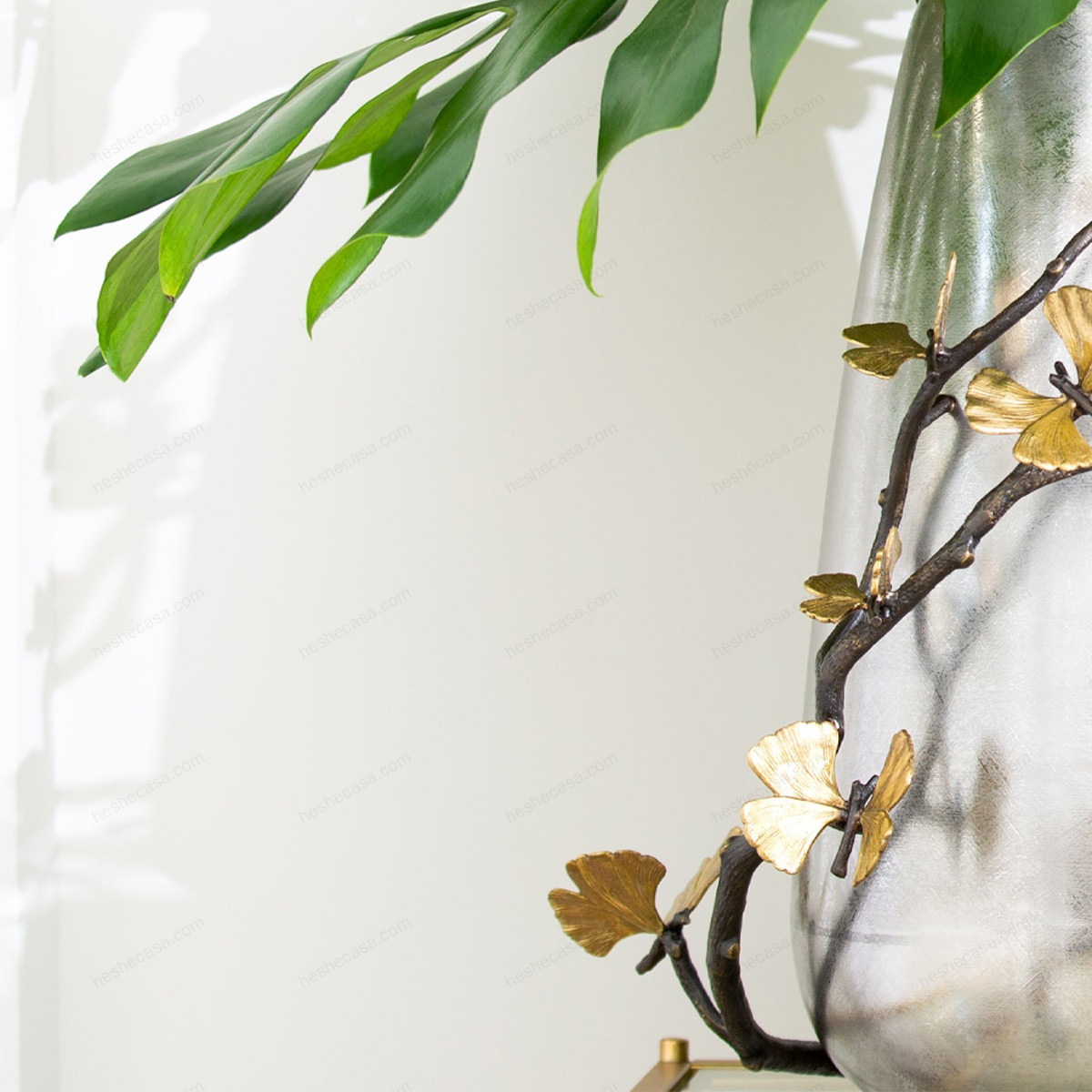 Butterfly Ginkgo Centerpiece Vase花瓶
