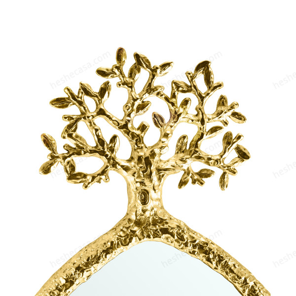 Tree Of Life Mirror-Antique Goldtone镜子