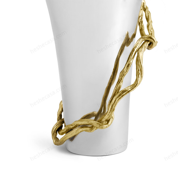 Wisteria Gold Medium Vase花瓶