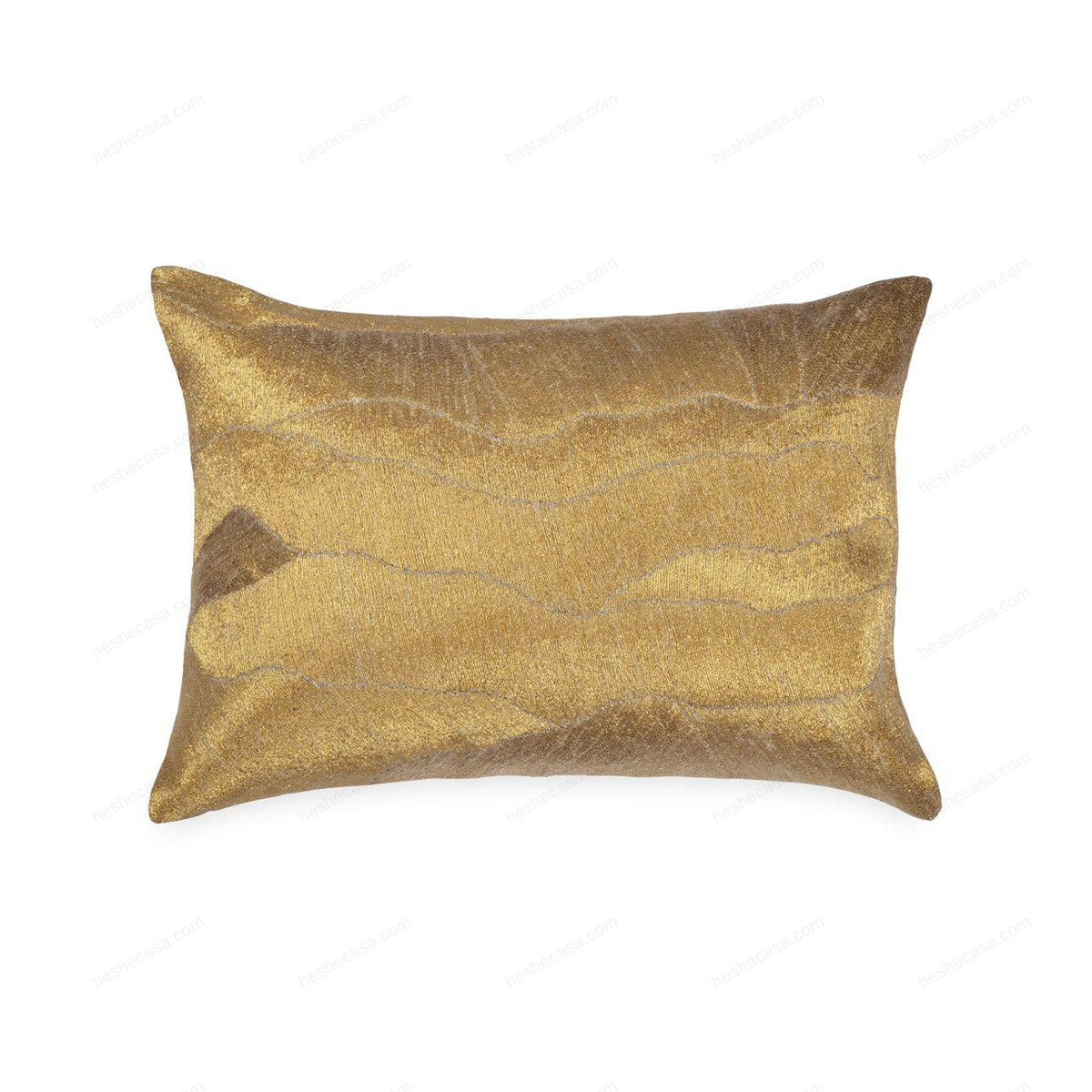 After The Storm Gold Decorative Pillow靠垫