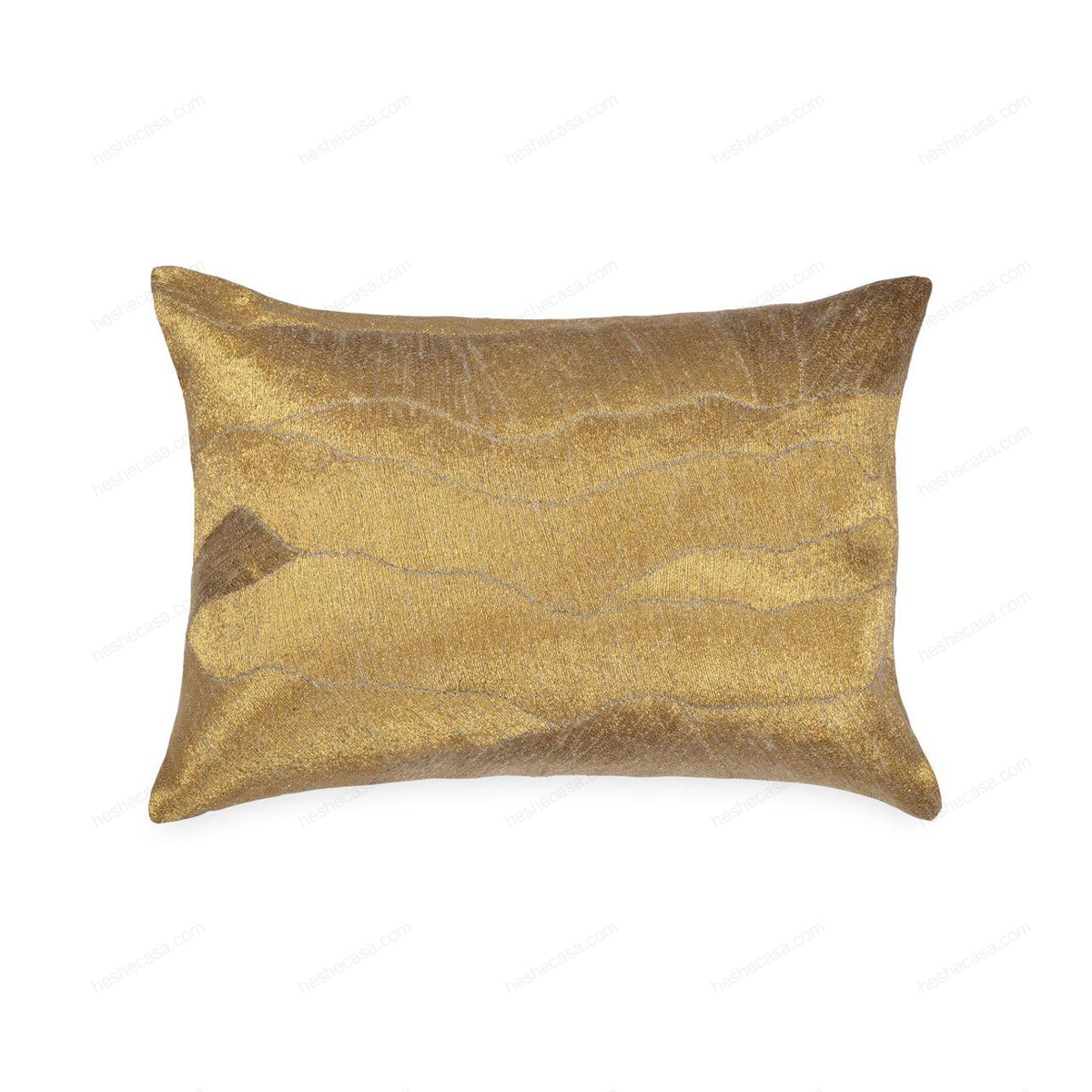 After The Storm Gold Decorative Pillow靠垫