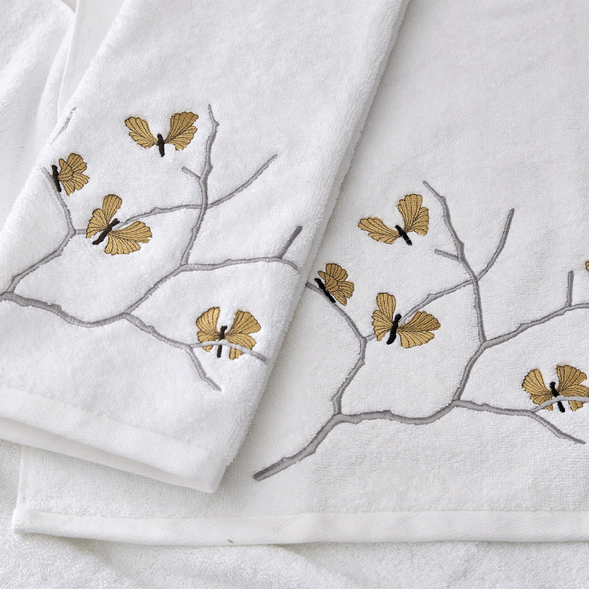 Butterfly Ginkgo Towel 毛巾