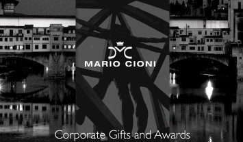 起底意大利顶级水晶玻璃—MARIO CIONI & C
