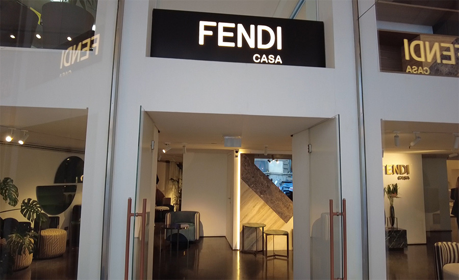 2021年意大利米兰家具展——FENDI品牌展馆后续