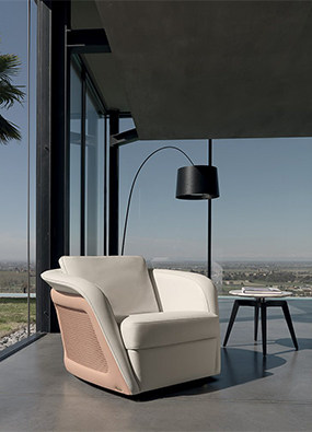 MASCHERONI扶手椅兼具美观实用的完美家具