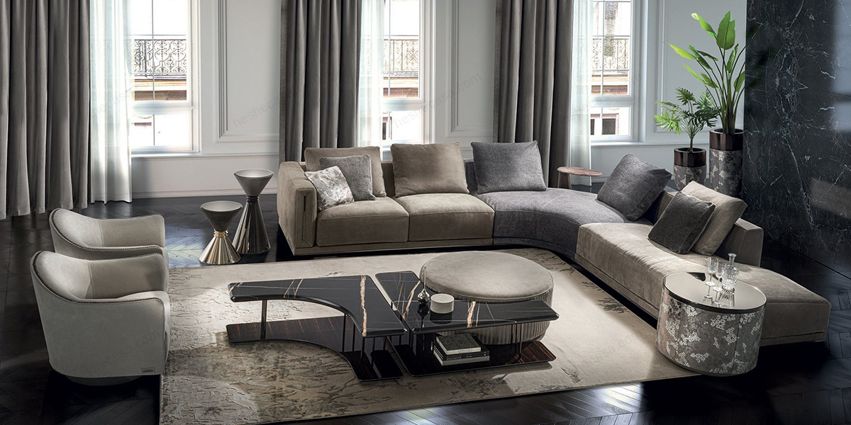 LONGHI沙发：精致、柔软、艺术的进口沙发代表