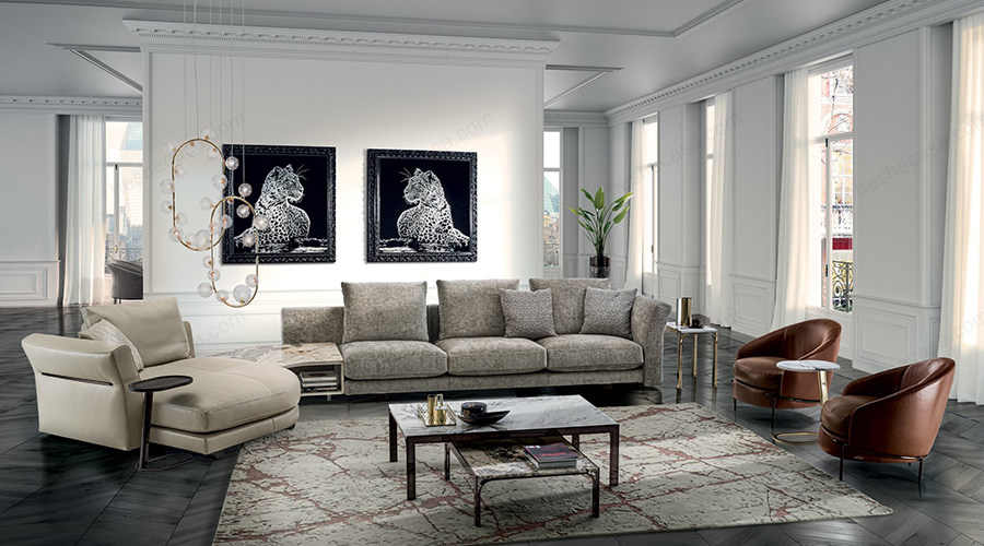 LONGHI沙发：精致、柔软、艺术的进口沙发代表 第2张