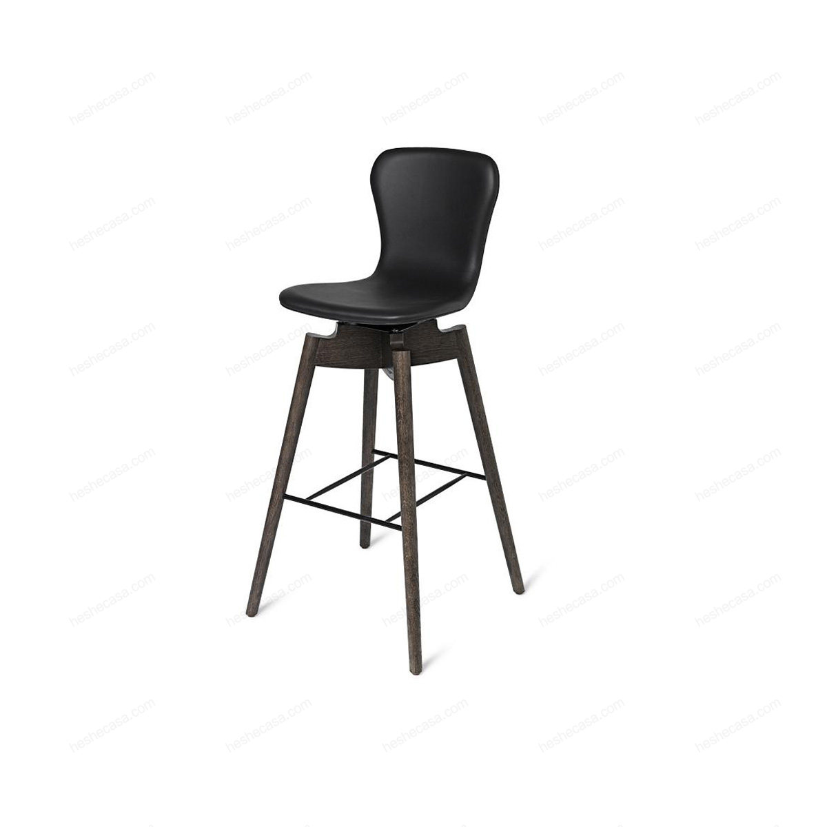 Shell Bar Stool  Ultra Black吧椅