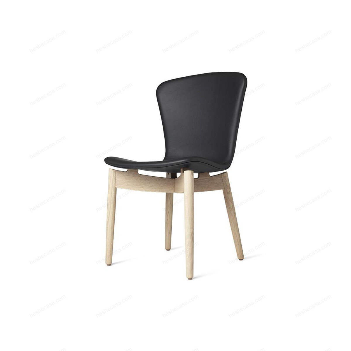 Shell Dining Chair  Ultra Black单椅