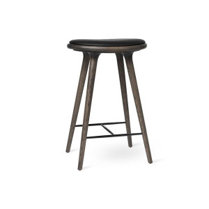 High Stool  Sirka Grey Stained Oak  69 Cm吧椅