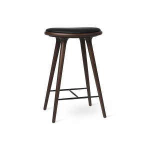 High Stool  Dark Stained Beech  69 Cm吧椅