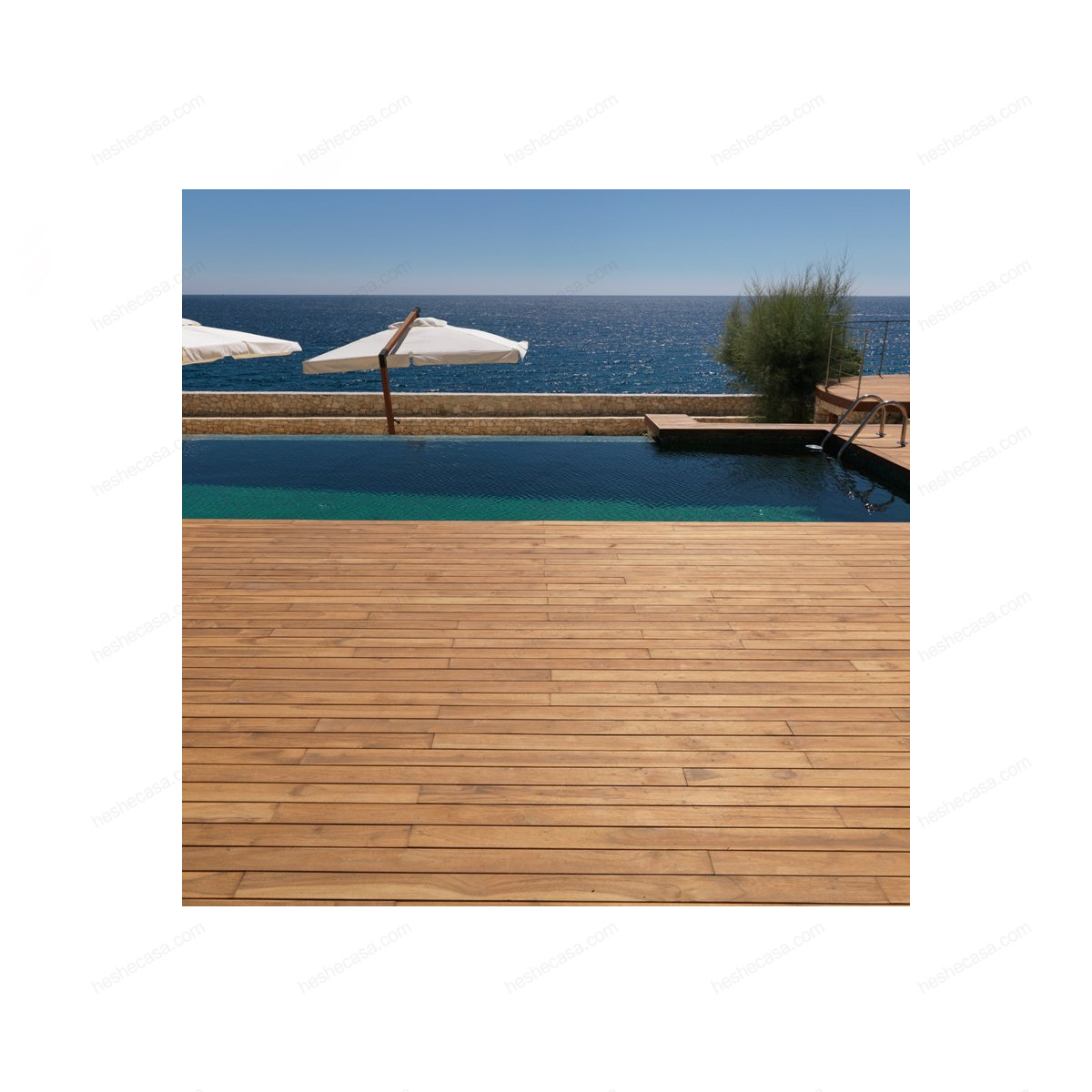 Decking Plus Teak Olio Naturale地板