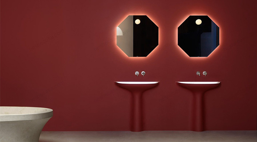 意大利antoniolupi卫浴工艺 镜子带来的创意设计 第2张