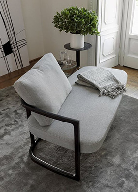 Porada家具品牌Romain扶手椅享受舒适的自由感