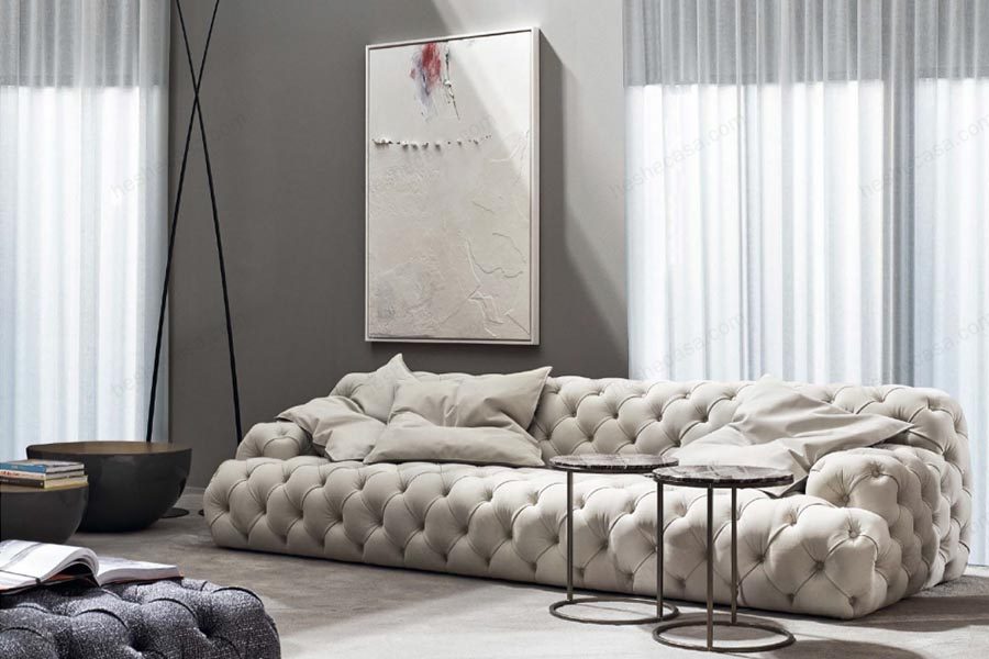 MERIDIANI家具norton capitonne沙发诉说现代设计的美丽 第1张