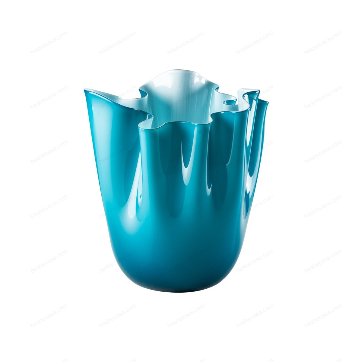 Fazzoletto Opalino Bicolore花瓶