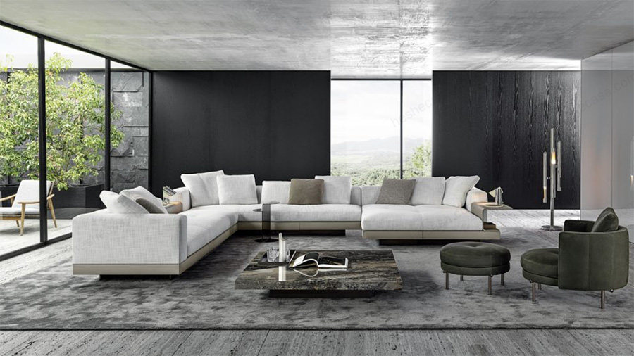 常见的意大利沙发图片中都有哪些设计风格？第1张