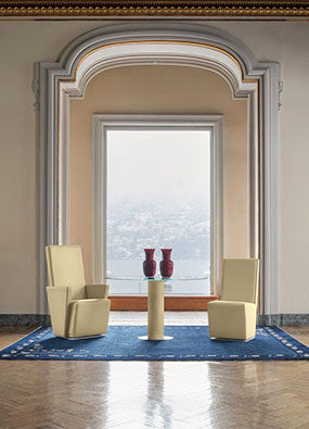 MASCHERONI单椅：擅长打造风格强烈的家居环境