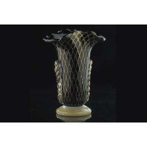 Gold Vase In Murano Glass  Classic花瓶