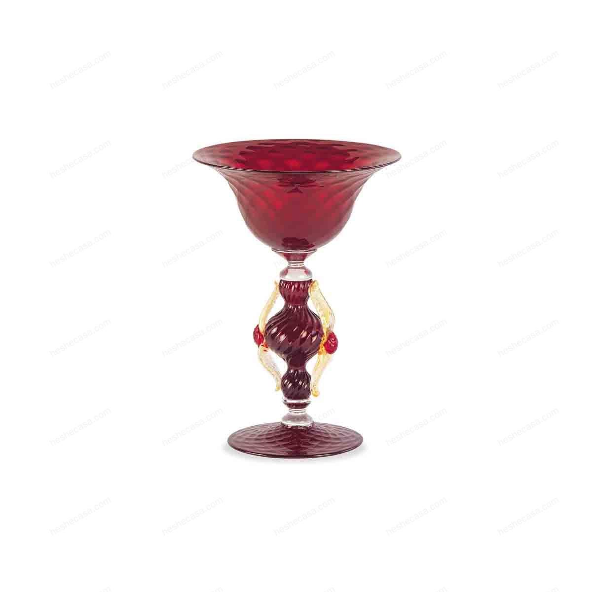 Red Blown Glass Cup  Classic花瓶