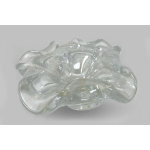 Handmade Ashtray In Crystal Murano Glass摆件
