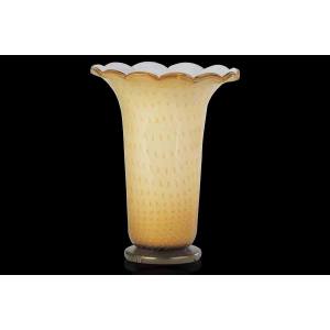 Blown Gold Vase In Murano Glass  Classic花瓶
