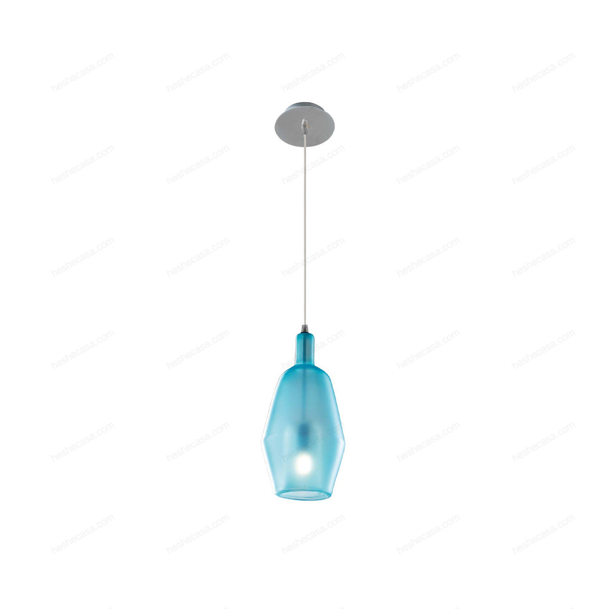 Egle Single Hanging Suspension Lamps Murano Glass  Modern Line吊灯