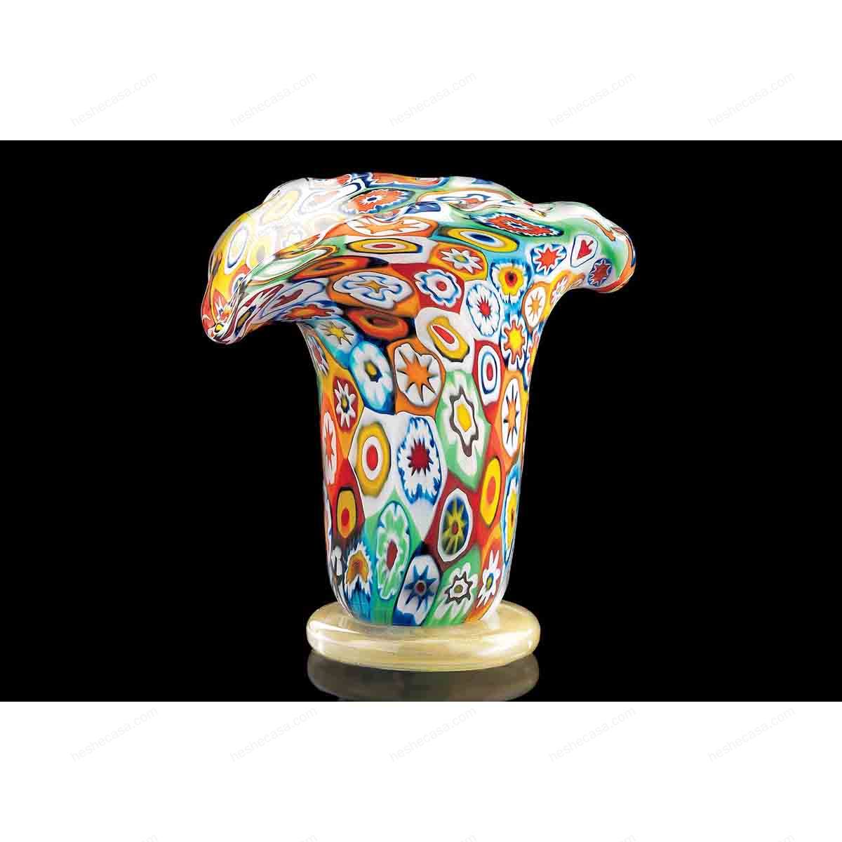 Murrine Vase In Murano Glass  Classic花瓶