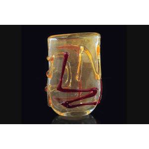Gold Murano Glass Vase  Classic花瓶