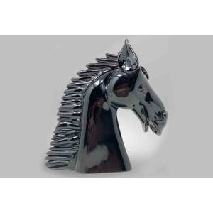 Sculpture Horse Head In Murano Glass摆件
