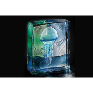 Animals Aquarium Blue In Murano Glass  Sculpture摆件