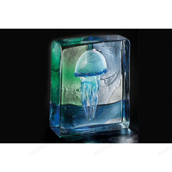 Animals Aquarium Blue In Murano Glass  Sculpture摆件