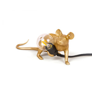 Mouse Lamp Gold - Lop台灯