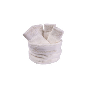 Basket Spa With Set Of 4 Washcloths 毛巾/浴巾