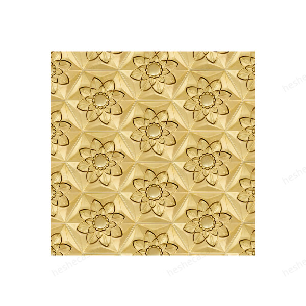 Gold Frozen Flower瓷砖