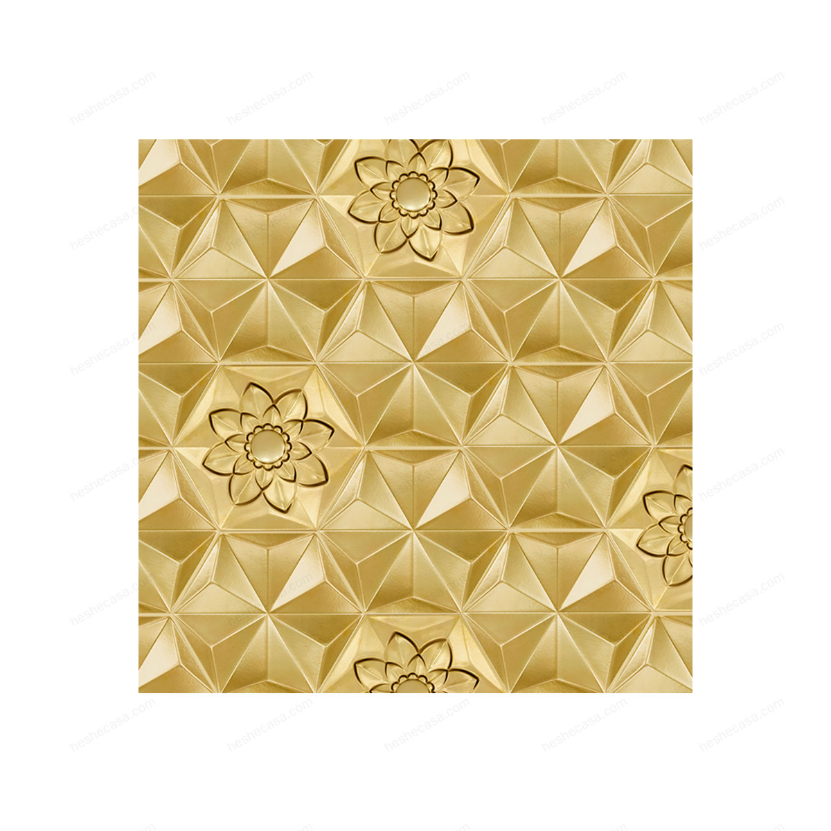 Gold Frozen Garden瓷砖