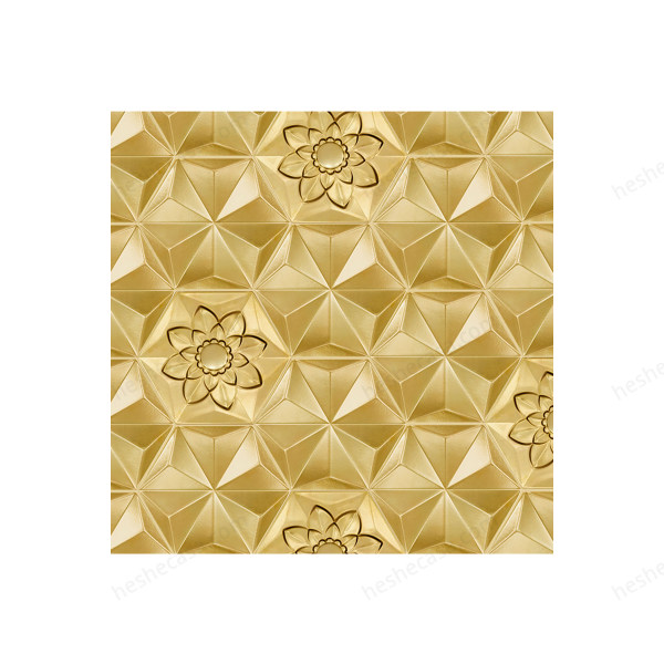 Gold Frozen Garden瓷砖