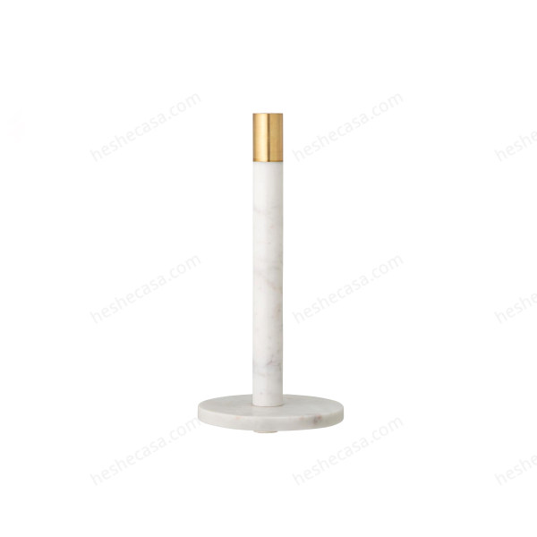 Emira Kitchen Paper Stand, White, Marble 纸巾架