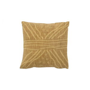 Edle Cushion, Yellow, Cotton靠垫