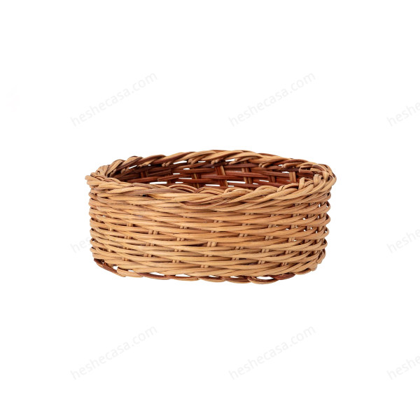 Gerner Basket, Brown, Rattan 面包篮