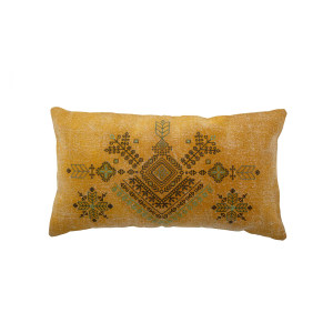 Di Cushion, Yellow, Cotton靠垫