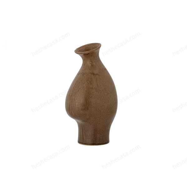 Celin Vase, Brown, Stoneware花瓶