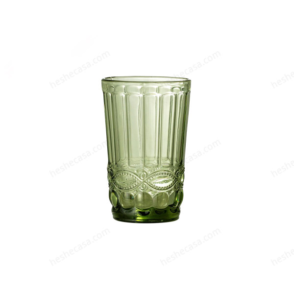 Florie Drinking Glass, Green, Glass 水杯