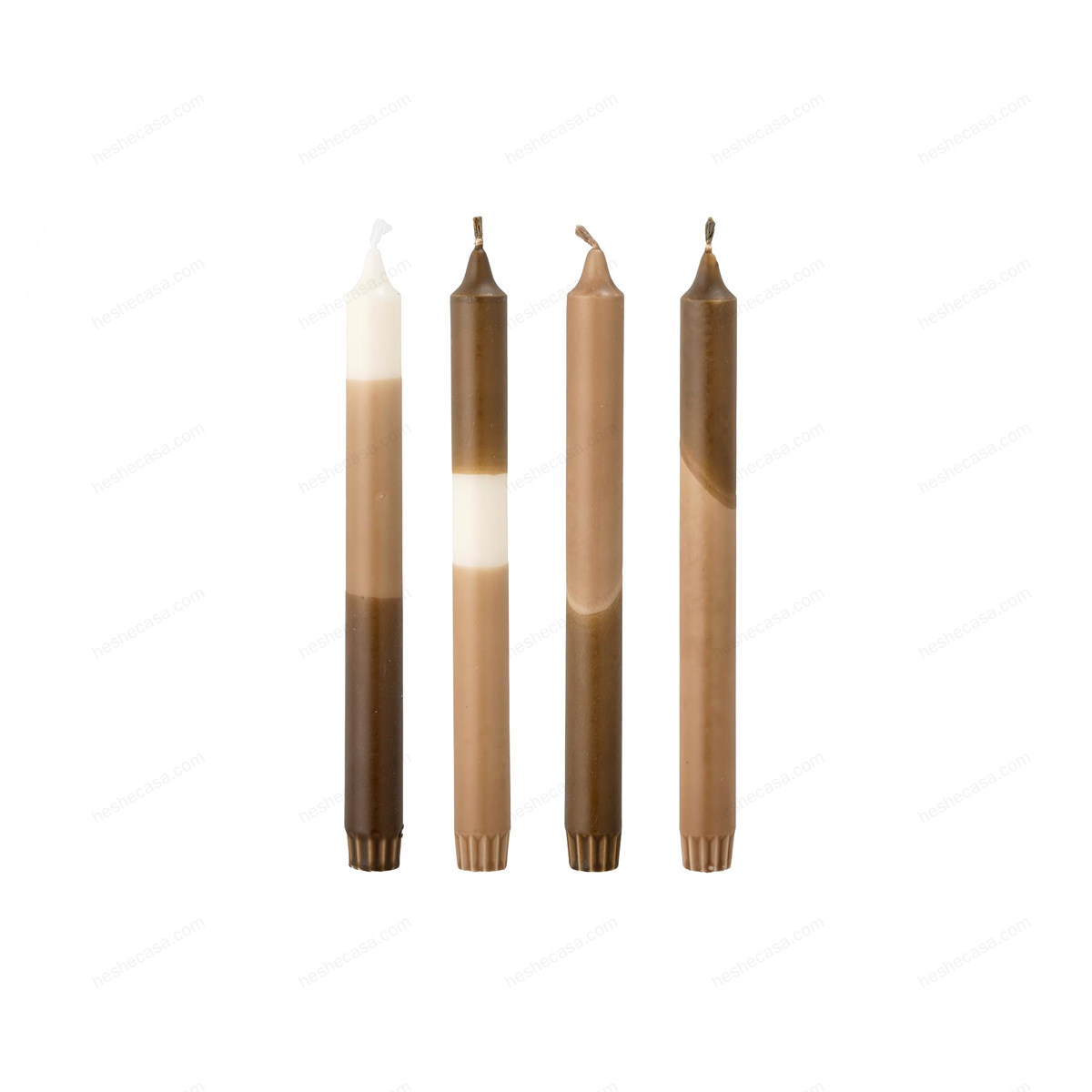 Dip Dye Candle, Brown, Parafin香薰/蜡烛/烛台