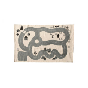 Dennis Rug, Grey, Cotton地毯