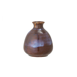Delano Vase, Brown, Stoneware花瓶